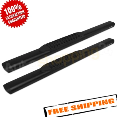 Raptor Series 2001-0016BT Oval Track Running Boards for 07-19 GMC Sierra 2500 HD - Image 1 of 4