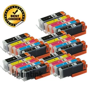 *25pk PGI-250XL CLI-251XL Ink For Canon PIXMA MG5420 MG5520 MG6320 MX722 MX922 - Picture 1 of 2