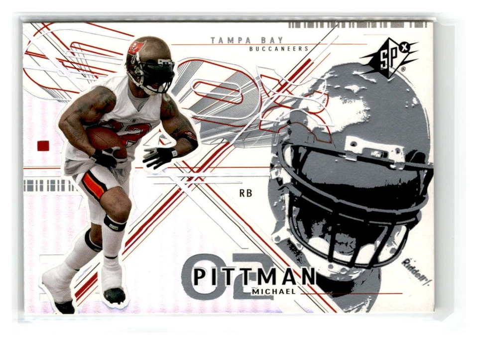2002 SPx - #77 - Michael Pittman - Tampa Bay Buccaneers - Image 1 of 2