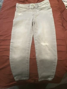 Girls 6 faded blue jeans - Picture 1 of 6
