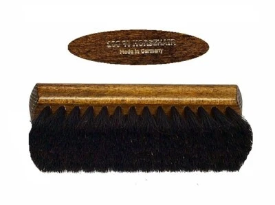 WOOD-N-STUFF.COM Shoe Brush BLACK ~ Hard Wood Handle ~ QUALITY 100% Horse Hair