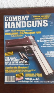 COMBAT HANDGUNS Magazine June 1983 in EXCELLENT Condition - Imagen 1 de 3
