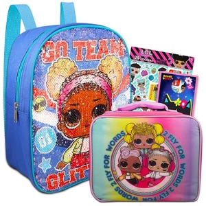 LOL Surprise Mini Backpack with Lunch Bag Set - Bundle with 12" Backpack with... - Picture 1 of 8