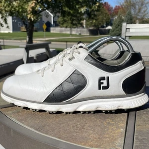 FootJoy Herren Pro SL Golfschuhe Weiß Größe 7 W Spikeless Sportschuhe Sneaker - Bild 1 von 13