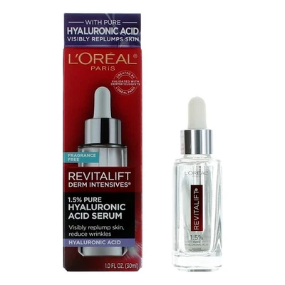 L'Oreal Paris Revitalift Derm Intensives, 1oz 1.5 pct Pure Hyaluronic Acid Serum - Image 1 of 3
