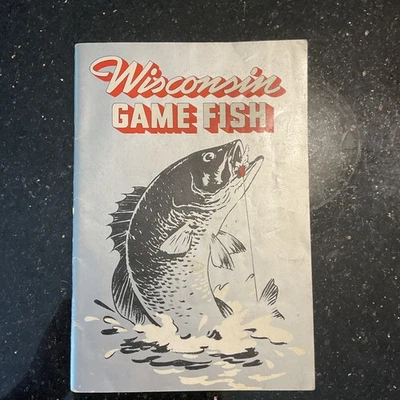 Wisconsin Game Fish Wisconsin Conservation Commission Pub. 201 muskie musky book Foto 1 de 4