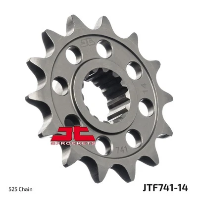 Piñón delantero JT Racing 14/525 1 pieza apto para Ducati Supersport DS 1000 2005-2007 Foto 1 de 4
