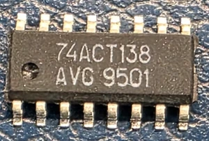 QTY: 10 Onsemi IC DECODER/DEMUX 1 X 3:8 16-SOP 74ACT138 FREE SHIPPING - Picture 1 of 1