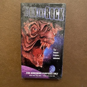 Within The Rock Horror VHS 1996 Screener Promo Tape Brand New Sealed - Picture 1 of 6