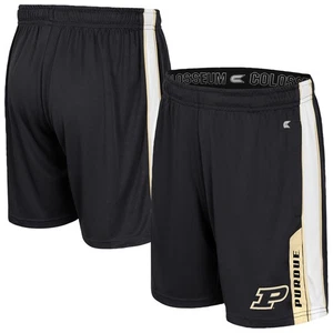 Youth Colosseum Black Purdue Boilermakers Gumbaldia Shorts - Picture 1 of 3