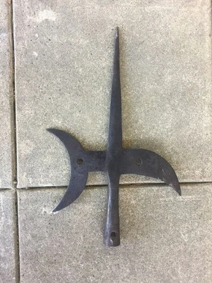 Alabarda forjada a mano estadounidense de la guerra revolucionaria Foto 1 de 4