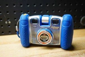 (F) VTech Kidizoom Twist Connect Camera - Blue Clean Working TESTED - Picture 1 of 4