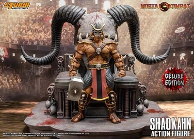 1/12 Scale Storm Toys MortalKombat Shao Kahn Deluxe Ver Action Figure H15CM(6in) - Image 1 of 4