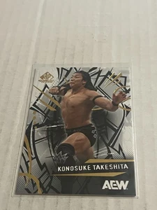 2025 Upper Deck AEW SP Game Used Konosuke Takeshita Base - Bild 1 von 2