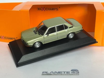 MINICHAMPS MAXICHAMPS BMW 520 1972 GREEN MET 1/43 - Photo 1/3