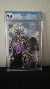 2022 MARVEL COMICS VENOM #2 TURINI VIRGIN VARIANT CGC GRADED 9.4 - Picture 1 of 3