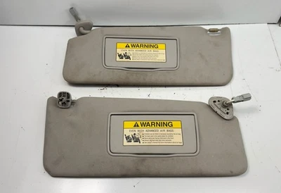 ✅2007-2012 ACURA MDX/RDX OEM Driver Left & Passenger Right Sun Visor Set Tan OEM - Image 1 of 4