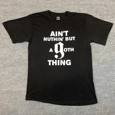 Vintage VTG 90s Marilyn Manson Nothing But A Goth Thing Black T-Shirt XL - Image 1 of 4