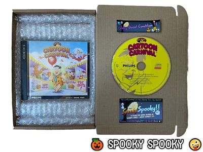 Cartoon Carnival Philips CDi - PAL VGC CIB - High Quality Packing - Tracked - Image 1 of 4