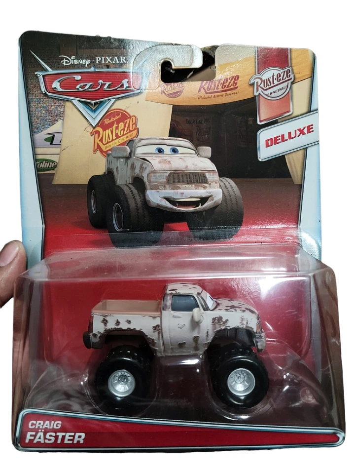 Disney Pixar Cars Craig Faster Deluxe Series Monster Truck 4x4