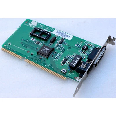 3Com Etherlink III 3 ISA RJ-45 Network Card 8352-10 8350-03 10Mb Vintage M346 - Image 1 of 2