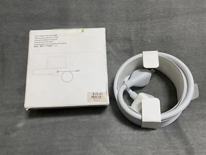 Apple Power Adapter Extension Cable 61W MacBook Charger MK122LL/A RM0497 Genuine - Picture 1 of 3