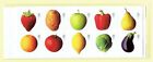 2003 Fruit & Veg Fun Pack SG 2348-57 + Stickers 10 x 1st - £13.50 Face FREE p&p