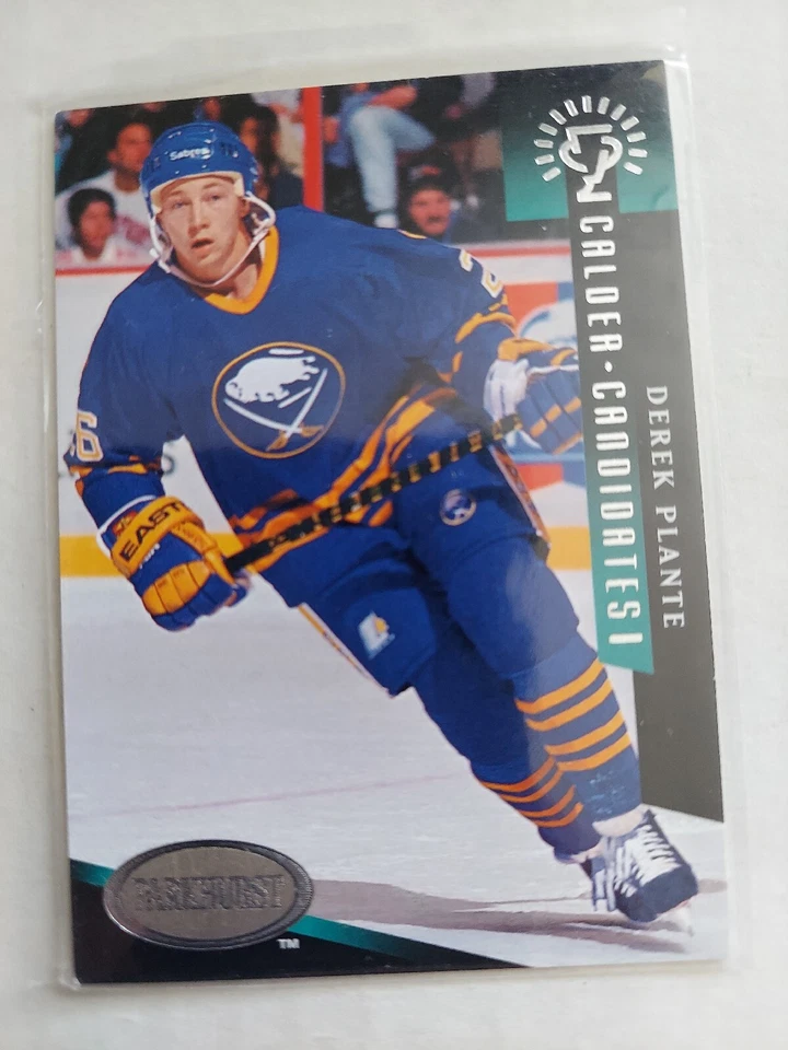 1993-94 Parkhurst Calder Candidates Silver Foil Derek Plante #C18 Rookie RC - Image 1 of 2