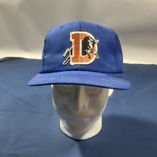 Vintage Durham Bulls Snapback Hat Minor League Baseball 90s