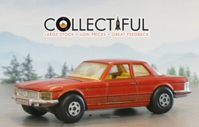 MATCHBOX - SUPERKINGS - MERCEDES 350 SLC - BRONZE - 1974 - DIECAST CAR 🔥 - Image 1 of 4