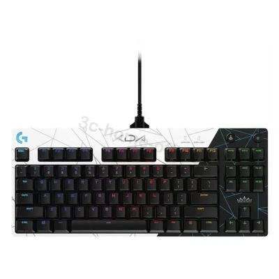 Logitech G PRO K/DA Wired Mechanical Gaming Keyboard Ultra-Portable RGB Backlit - Image 1 of 4