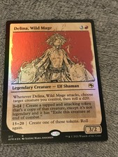 Delina, Wild Mage  Foil Showcase Adventures in the Forgotten Realms  AFR  MTG