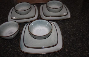 AmorArc Ceramic Dinnerware Set 3-10" Plates 3-8.25" Plates and 4-Bowls - Picture 1 of 8