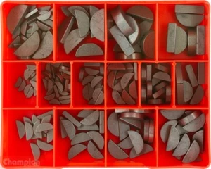 CHAMPION WOODRUFF KEYS ASSORTMENT KIT - IMPERIAL - 164 PIECES - CA177 - Picture 1 of 2