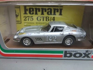 Ferrari 275GTB/4 1969 Tour de France - Box 1/43 scale Silver BOXED - Picture 1 of 2