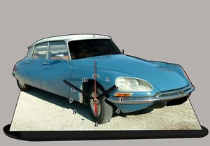 Voiture ancienne DS 21  en horloge sur socle 01 - Picture 1 of 1