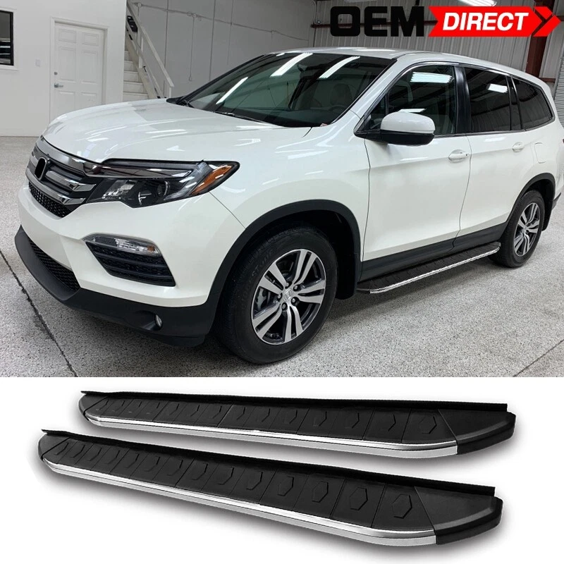 Fits 16-22 Honda Pilot YF5/6 OE Factory Style Running Boards LH RH Bars Aluminum Foto 1 de 4