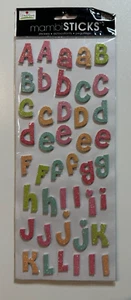 Me & My Big Ideas Alpha Glitter Self Adhesive Chipboard-You Choose - Picture 1 of 2