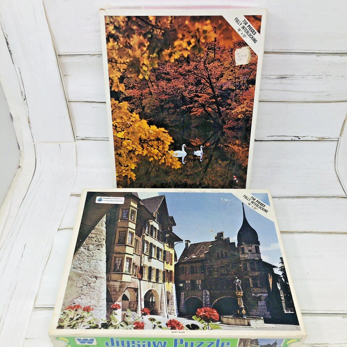 Whitman 750 - 999 Pieces Vintage Puzzles for sale | eBay