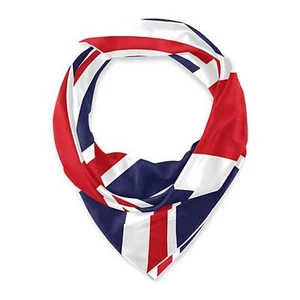 UNION JACK COTTON BANDANA BRITISH FLAG HEAD NECK SCARF GIFT FAST - Picture 1 of 8