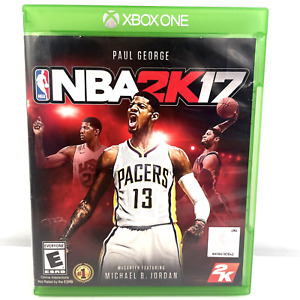 NBA 2K17 Microsoft Xbox One Video Game 2K Paul George Complete Tested