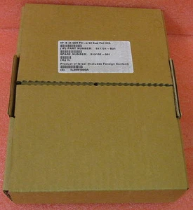 HP IB 4X QDR PCI-e G2 DUAL PORT HCA 517721-B21 519132-001 FULL and Low Profile - Picture 1 of 3