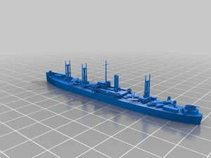 1:2400 WW2 Freighter (Air Frame Cargo) - Picture 1 of 1