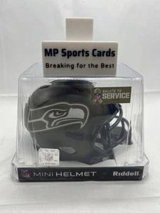 Riddell Salute To Service Seattle Seahawks Mini Helmet Free Shipping! - Picture 1 of 2