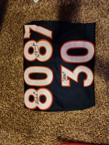 Terrell Davis , Rod Smith, Ed McCaffery Autographed Jersey - Picture 1 of 5