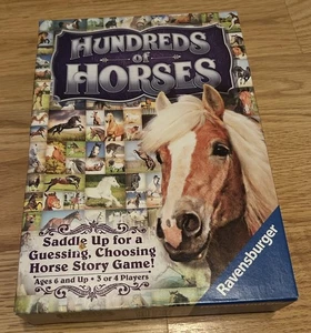 Ravensburger Hundreds of Horses Board Game Guessing Cards Ages 6 & Up No Dice - Picture 1 of 6