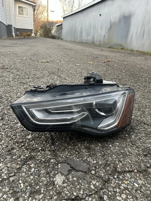 2013-2017 AUDI A5 S5 FRONT LEFT LH DRIVER SIDE XENON HEADLIGHT ASSEMBLY OEM - Image 1 of 4