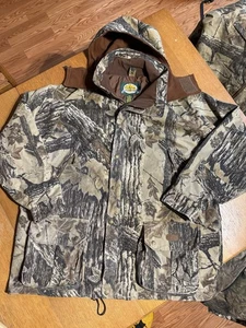 Cabela’s Realtree Camo Insulated Parka Jacket XL Hooded Hunting Outdoor Gear - Picture 1 of 12