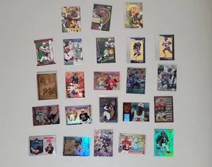 90s NFL HOFer/Insert Card Lot of 23: Emmitt Smith 23K Gold, Montana, Elway, Etc. - Picture 1 of 24