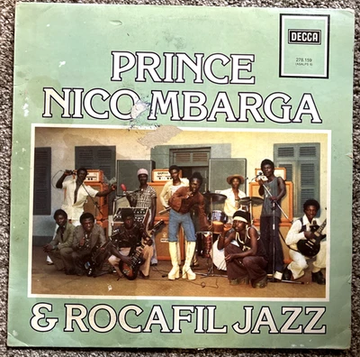 PRINCE NICO MBARGA & ROCAFIL JAZZ -  RARE VINYL LP DECCA 278.159 VG+ - Image 1 of 4